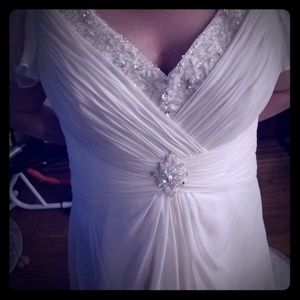 Vintage style wedding dress